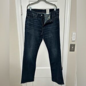 Lucky Brand Mens Jeans Blue Denim Coolmax 363 Vintage Straight Leg Size 34X34